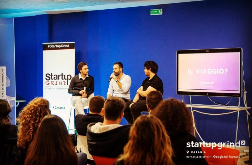 Evento Startup Grind Catania. Intervista Carlo Lanza